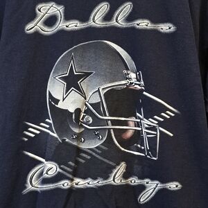{L} Vintage 90s Dallas Cowboys NFL Team